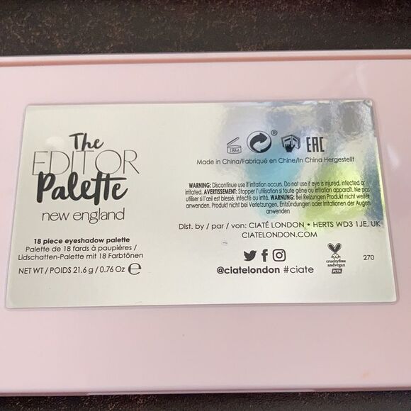 Ciate The Editor Palette New England - Picture 5 of 7